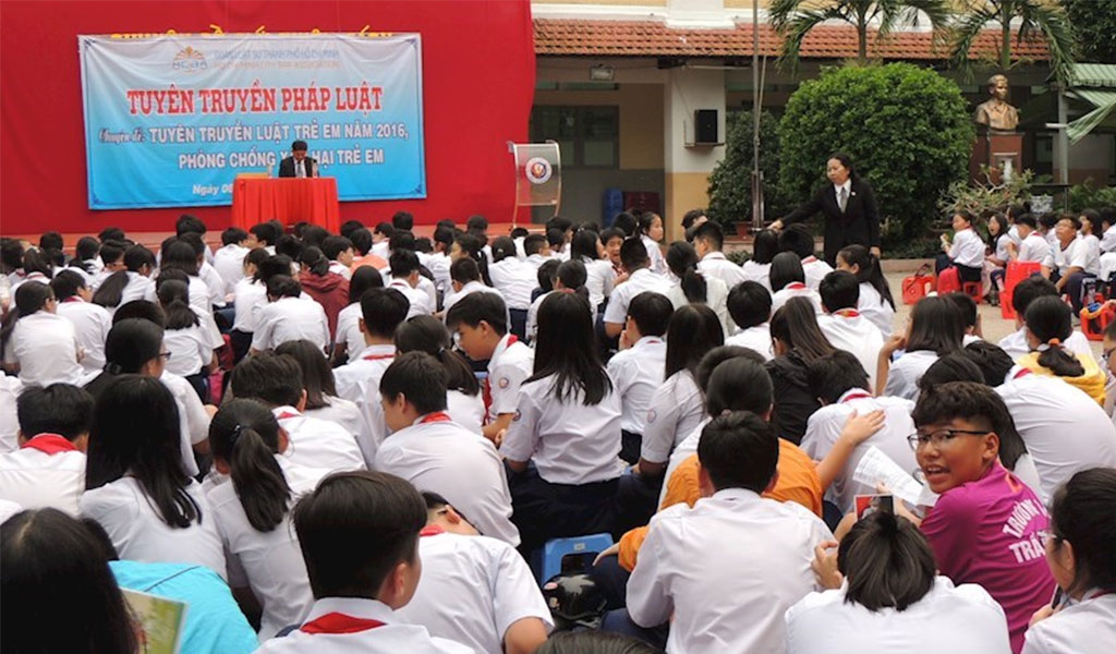 Mỗi học sinh cần tự rèn luyện và tham gia các lớp học an toàn - pháp luật học đường